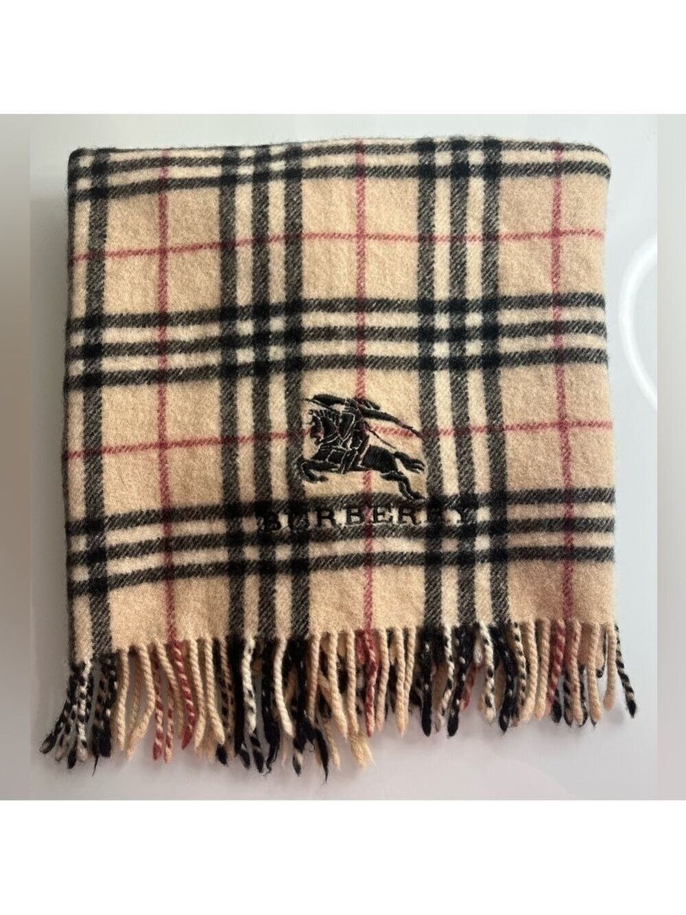 BURBERRY LAP BLANKET
